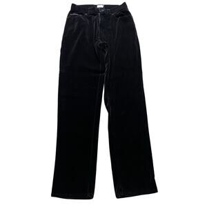 Vintage Calvin Klein Sport Women’s Black Velvet Size 6 Pants